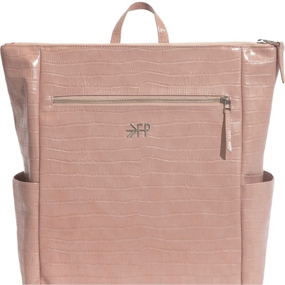 Freshly Picked Handbags - 🌸NWT Freshly Picked Minimal Water Resistant Faux Leather Diaper Backpack